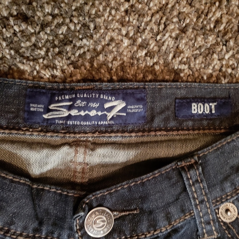 Seven7 men's dark jeans